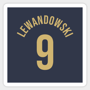 Lewandowski 9 Home Kit - 22/23 Season Sticker